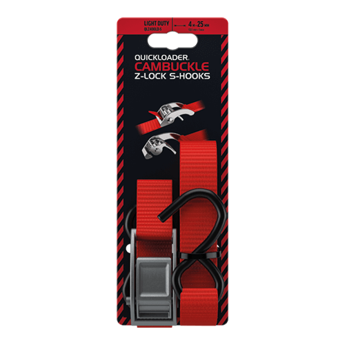 QUICKLOADER tiedown Cambuckle Z-Lock 